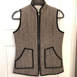 Herringbone vest